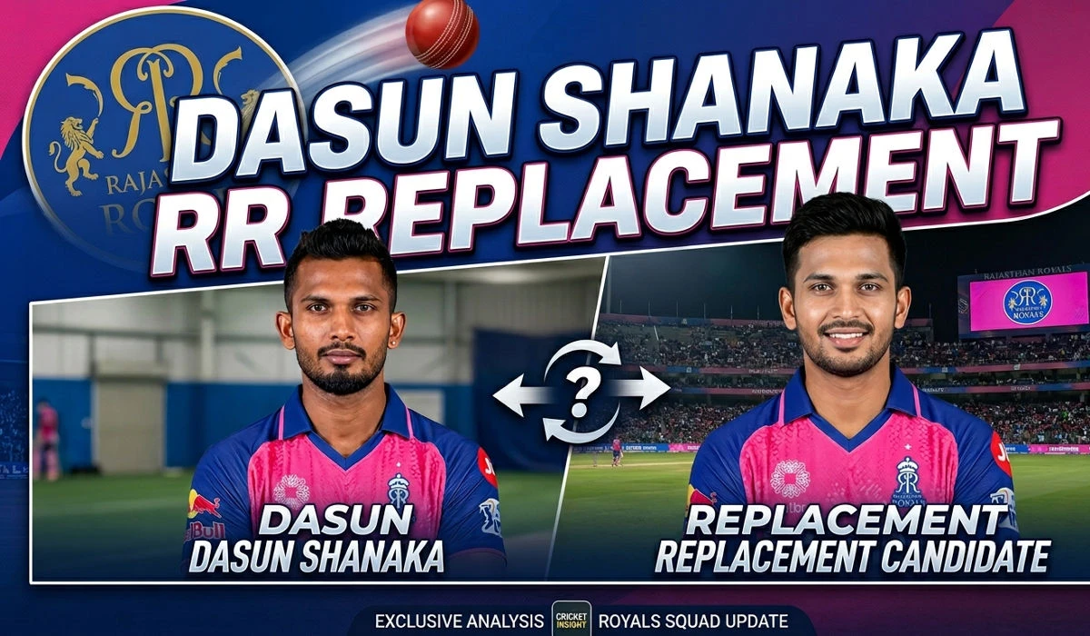 Dasun Shanaka RR Replacement