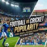 Football vs Cricket Popularity