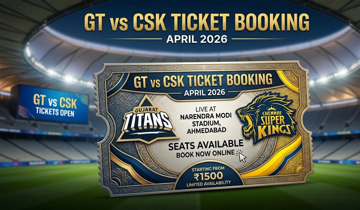 GT vs CSK Ticket Booking