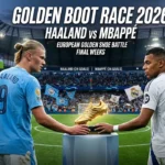 Golden Boot Race 2026 Haaland vs Mbappe