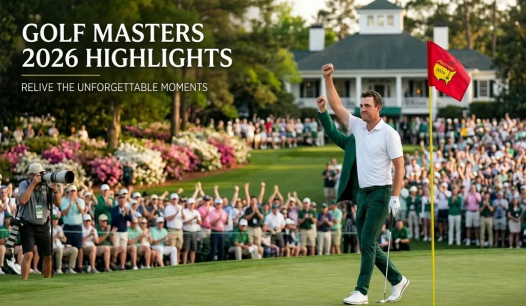 Golf Masters 2026 Highlights
