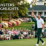 Golf Masters 2026 Highlights