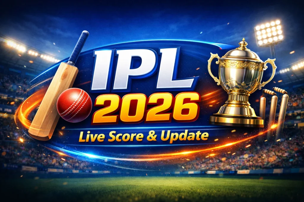 IPL 2026 Live Score & Update