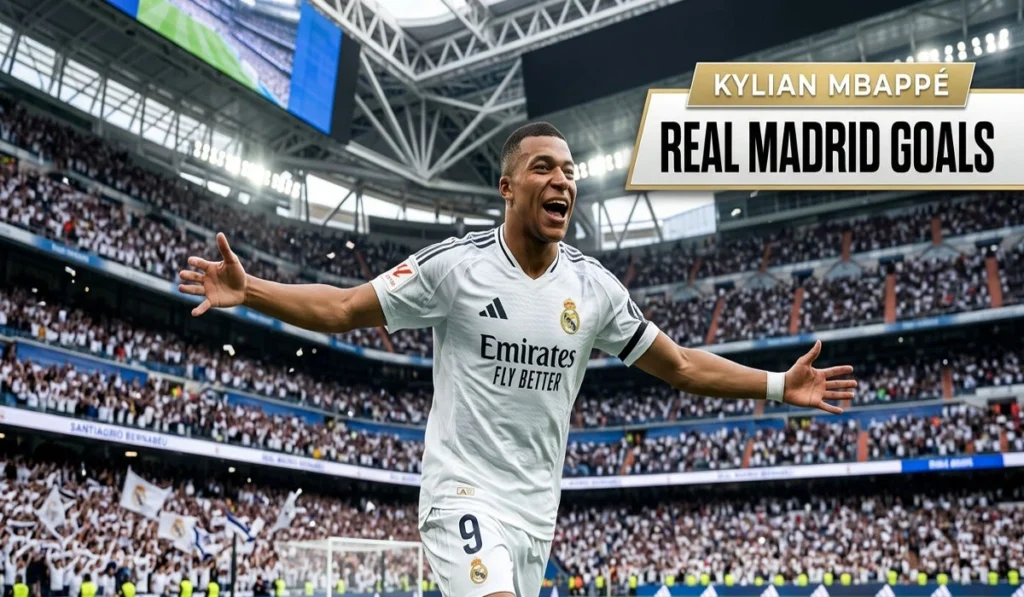 Kylian Mbappe Real Madrid Goals