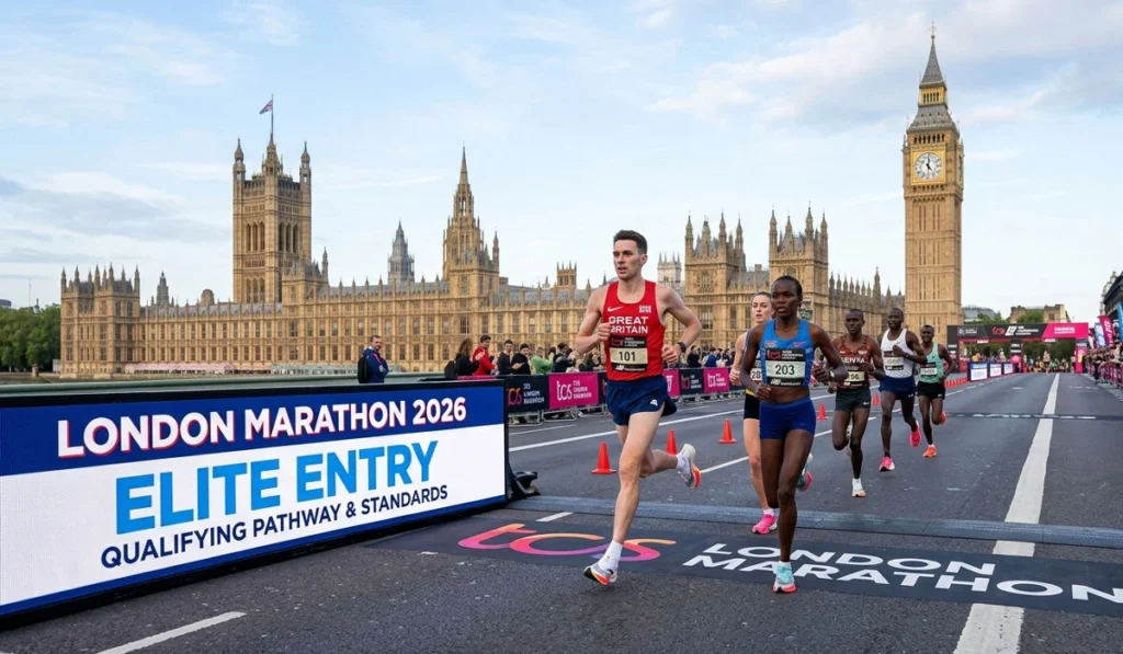 London Marathon 2026 Elite Entry