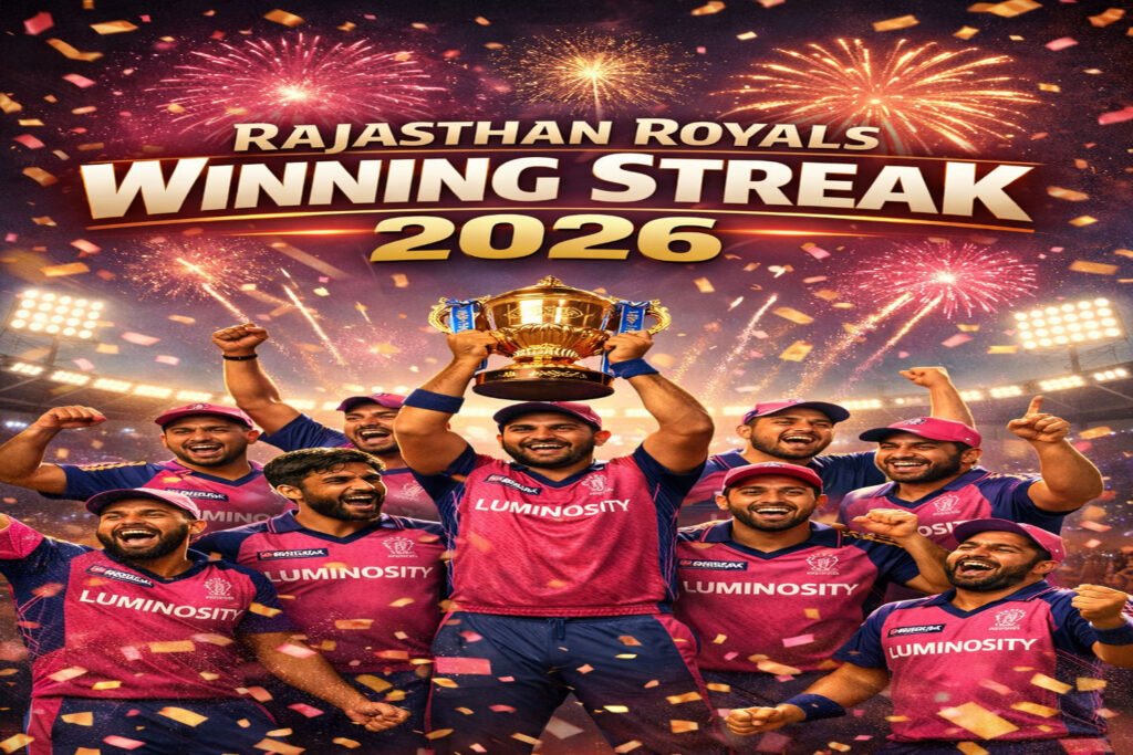 Rajasthan Royals Winning Streak 2026