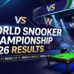 World Snooker Championship 2026 Results