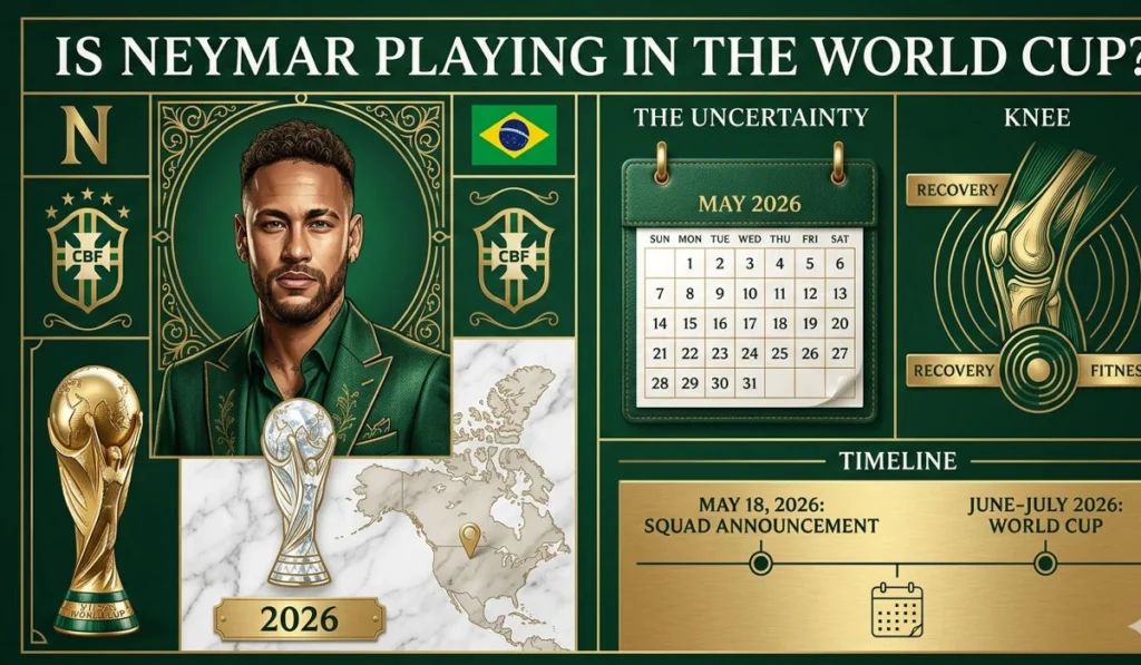 Is neymar playing in the world cup
