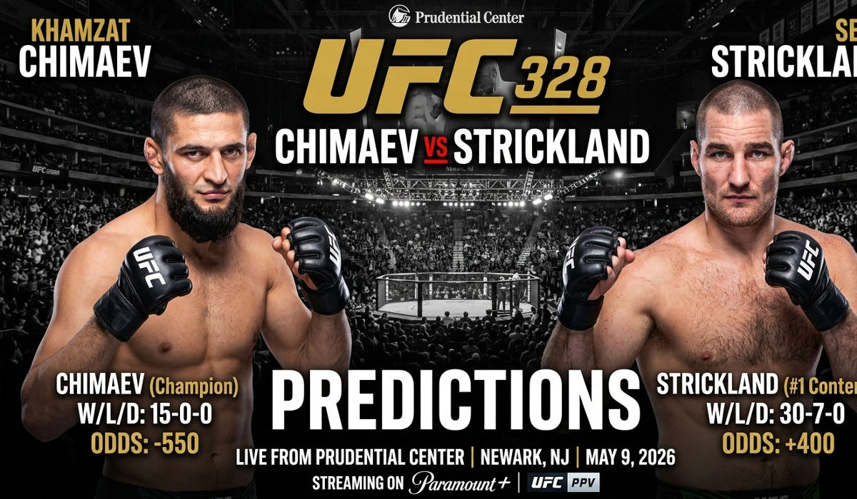 UFC 328: Chimaev vs Strickland Predictions