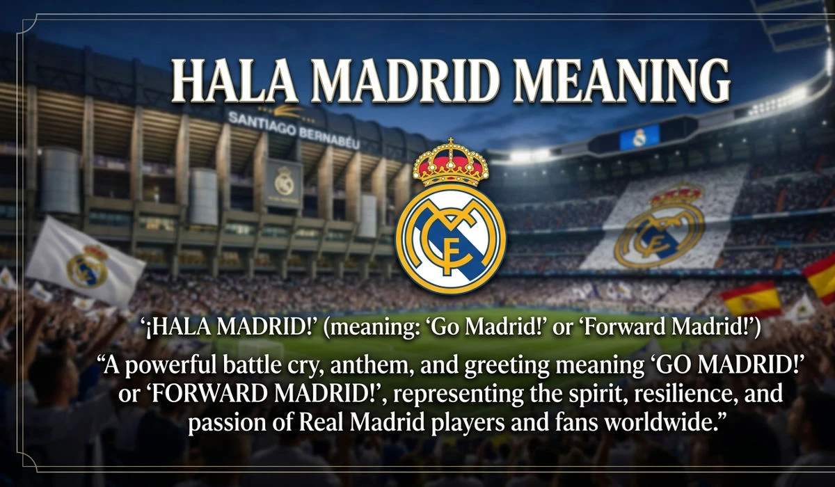 hala madrid meaning